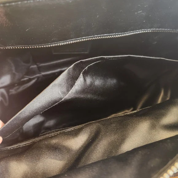 Coach Signature Stitch Large Leather Tote Bag - Picture 9 of 15